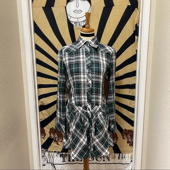🌈 Amazing plaid European tunic dress - Picture 2 of 11